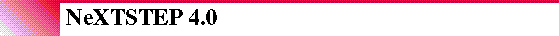 NeXTSTEP 4.0