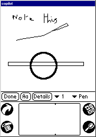 Dinky Pad is a great tool for taking quick notes