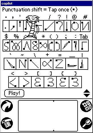 the Palm Pilot