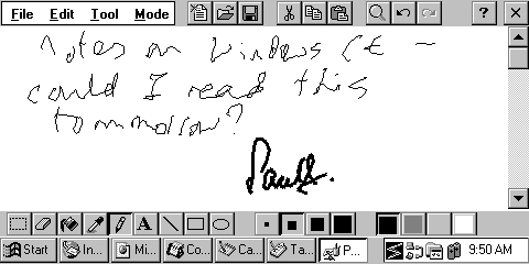 Do you need handwriting recognition if yours looks like this?